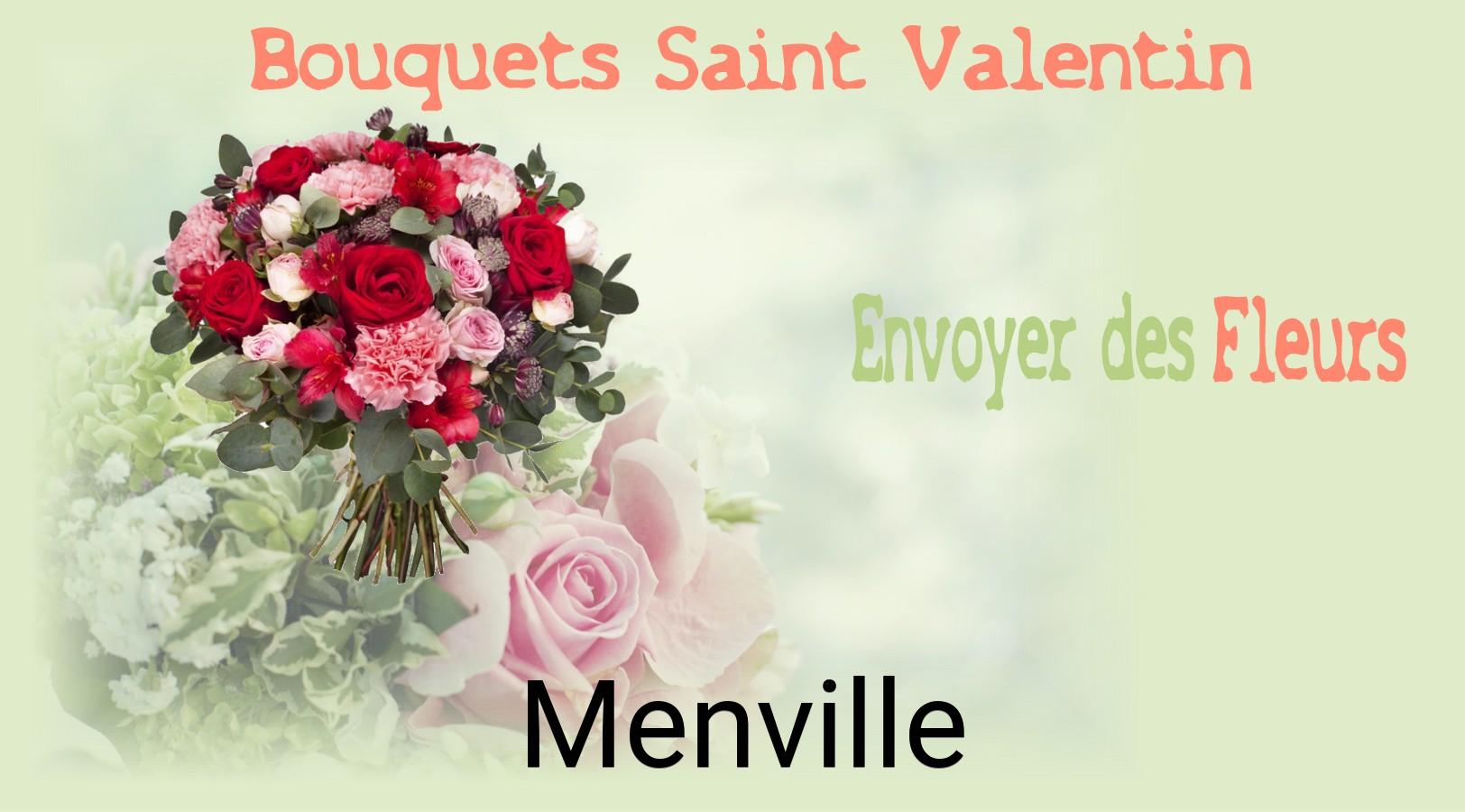Roses de Saint-Valentin livrées à Menville